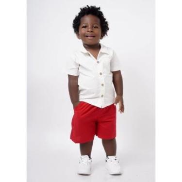 Imagem de Conjunto Mauricinho Roupa Infantil Menino Blogueirinho-Masculino