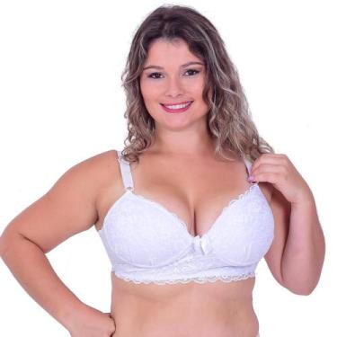 Imagem de Sutiã Vip Lingerie Bojo Alças Reforçadas, G