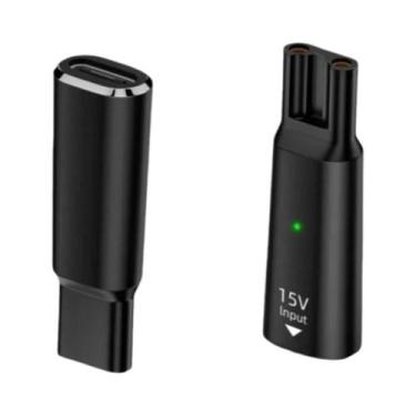 Imagem de Adaptador Type-C 15V Para Barbeador Philips Norelco One Blade pro QP65