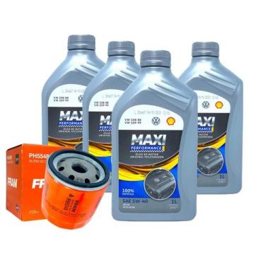 Imagem de Kit Oleo Filtro Gol G3 G4 G5 Voyage Fox Polo Golf Kombi Flex - VOLKSWA