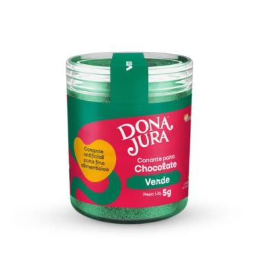 Imagem de Corante em pó Verde Para Chocolate 5g Dona Jura