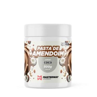 Imagem de Pasta de Amendoim Gourmet 500g Masterway - Masterway Suplementos, Coco