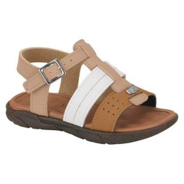 Imagem de Sandália Molekinho Casual Infantil em Fivela 2135 104 19/26-Masculino