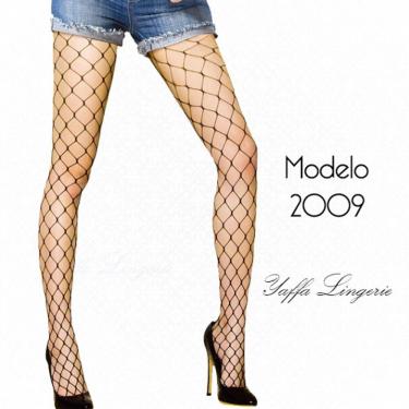 Imagem de Meia Calça Arrastão Preta Y2009