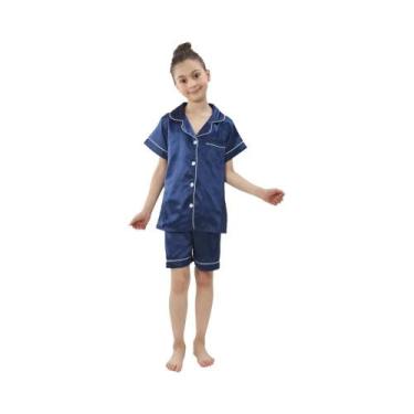 Imagem de Conjunto De Pijamas Para Crianças E Adolescentes, Meninas E Meninos, R