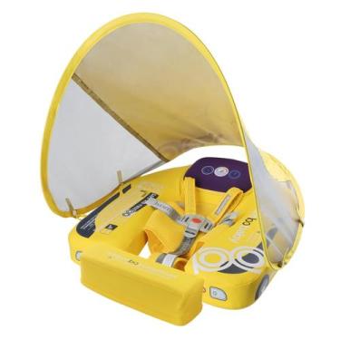 Imagem de Boia de Piscina Infantil Mambobaby Kalolary - Não Inflável com Dossel