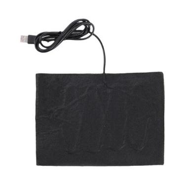 Imagem de Aquecedor De Mãos USB 5V De Aquecimento Rápido Em Fibra De Carbono Por