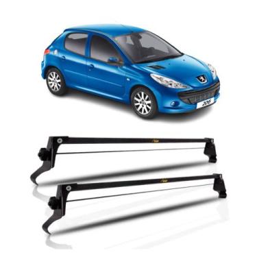 Imagem de Rack de Teto Bagageiro Carro Peugeout 206 207 98 a 16 4 Pts - VHIP