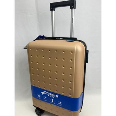 Imagem de Mala de Bordo de 10kg Cruzeiro ABS, Dourado