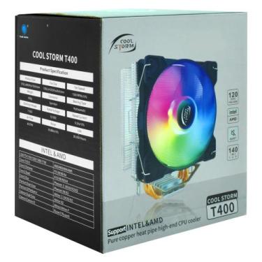 Imagem de Cooler para Processador Cool Storm T400 Air 120MM RGB