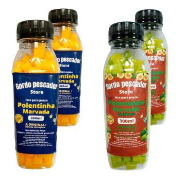 Imagem de Kit Isca Polentinha Marvada 2 Tradicional + 2 Figo Silvestre - Disprop