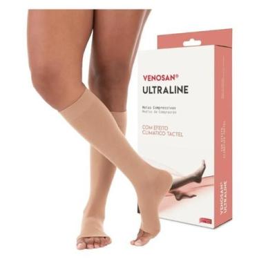 Imagem de Meia Ultraline 20-30 mmHg, 3/4, Cor Bege Venosan
