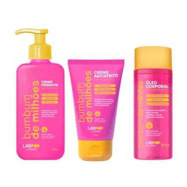 Imagem de Kit Bumbum de Milhões Labotrat Creme Firmador Óleo Corporal e Creme An
