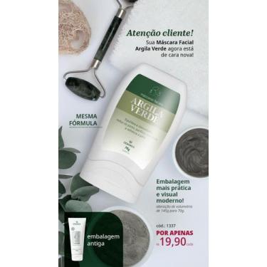 Imagem de Máscara Facial Argila Verde - Dokmos 70g