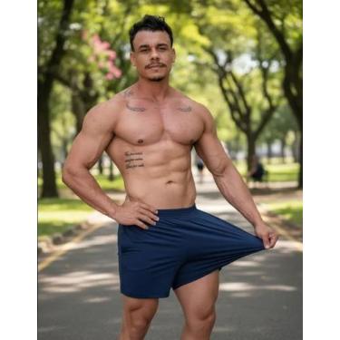 Imagem de Shorts Masculino Bermuda Mauricinho Academia Corrida Futebol Poliamida