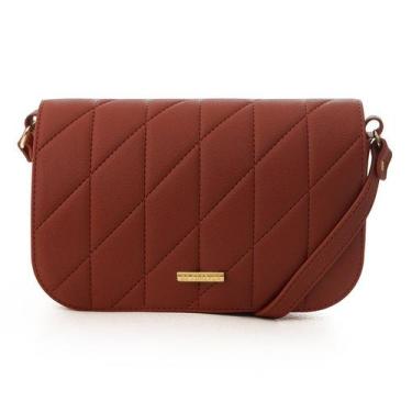 Imagem de Bolsa Transversal Feminina Be Forever Glossy Rafitthy 35.13309, Chocol