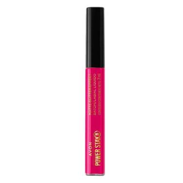 Imagem de Batom Liquido Matte Glitter Effect Avon Power Stay - Maquiagem, magent