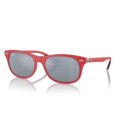 Imagem de Óculos De Sol Ray Ban Ferrari Red RB4607M F62830-55