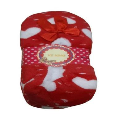 Imagem de Pantufa Sapatilha Inverno Forrada Lã Antiderrapante Coração Feminina T
