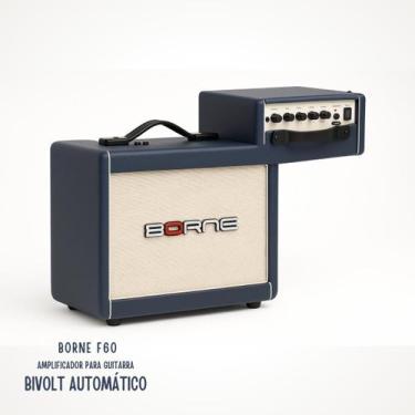 Imagem de Amplificador Cubo Borne Para Guitarra falante 6 e 15W de potência F60 