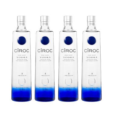 Imagem de Combo Vodka Cîroc 750ml - 4 Unidades