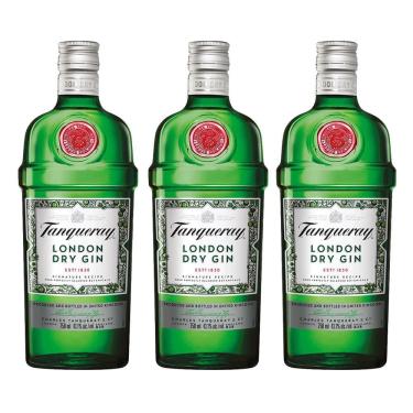 Imagem de Combo Gin Tanqueray London Dry - 3 Unidades