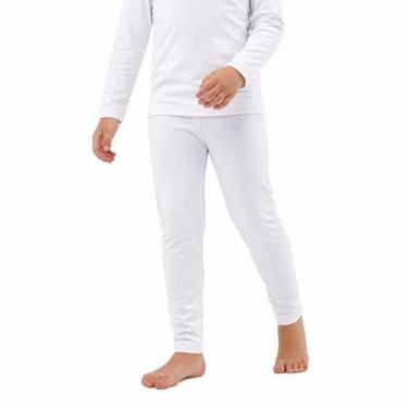 Imagem de Calca Termica Infantil Menina Lezi Branca - 50080, Branco, G