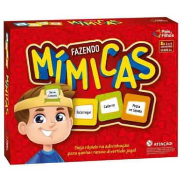 Imagem de Jogo Fazendo Mímicas - Pais e Filhos