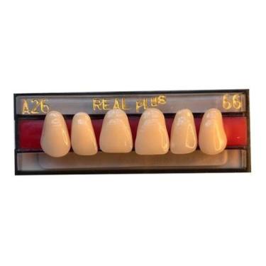 Imagem de Dentes Resina Superior A26 Real Plus COR 66 - TRIUNFO