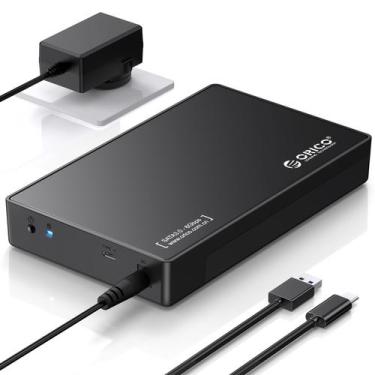 Imagem de Compartimento de disco rígido ORICO 3.5 SATA III para USB 3.1 Tipo C
