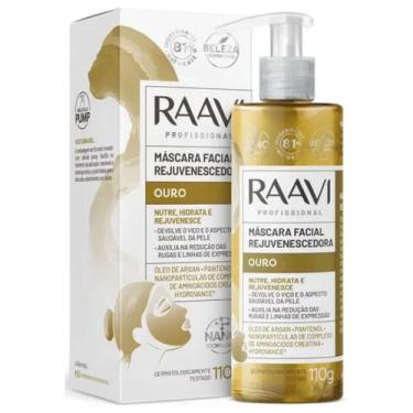 Imagem de Máscaras Faciais Revitaliza Rejuvenesce Purifica Raavi - OURO - OURO, 