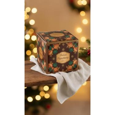 Imagem de Panettone Recheado Avelã Chocolate 800g - Congratulations Store