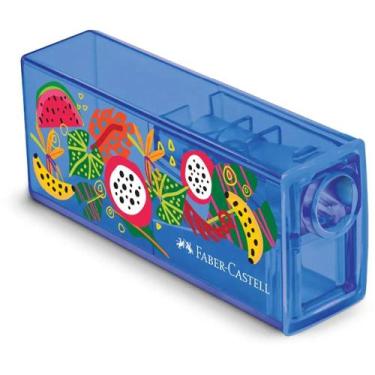 Imagem de Kit C/ 3 Apontador Glimmer Botanica 588553 - Faber Castell