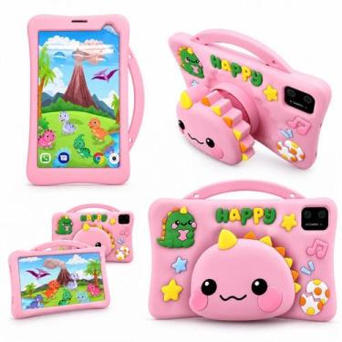 Imagem de Tablet Infantil Dinossauro Tablet Infantil 6GB RAM Silicone Envio Rápi