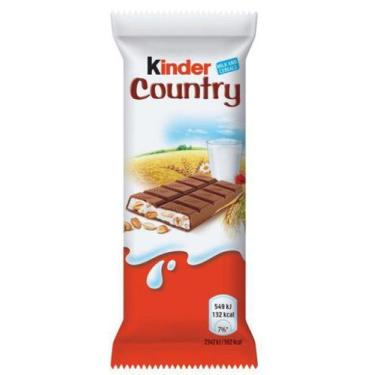 Imagem de Chocolate Kinder Country Com Cereais Crocantes 23,5G