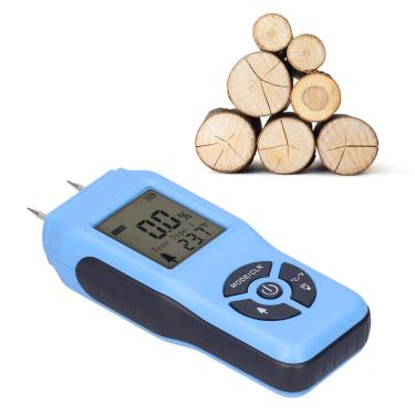 Imagem de Yosoo Testador digital de umidade portátil portátil LCD de madeira detector de umidade acessório para jardim, gramado, fazenda, uso interno e externo (C)