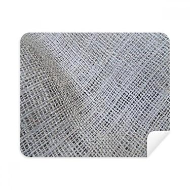 Imagem de Pano de limpeza cinza de linho, 2 peças, tecido de camurça