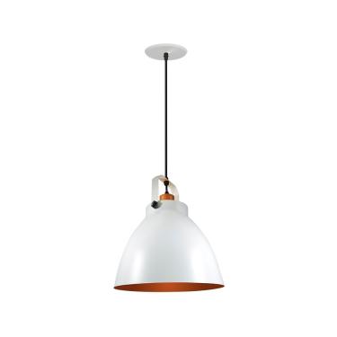 Imagem de Lustre Pendente Taschibra Navy Preto E27 Bivolt Branco