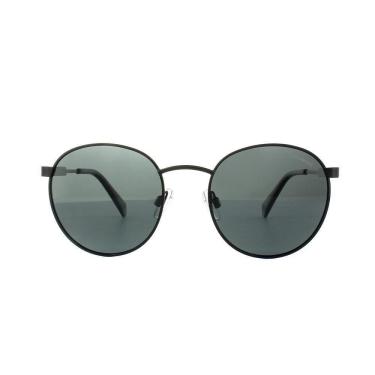 Imagem de Óculos De Sol Polaroid Preto Redondo Vintage Pld 2053 807