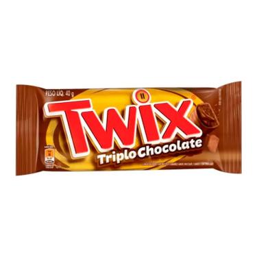 Imagem de Chocolate Twix Triplo Chocolate 40g - Mars