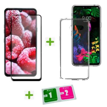 Imagem de Kit Capinha Capinha Case Borda Reforçada Anti Shock + Película De Vidro 9D Compatível LG K41S