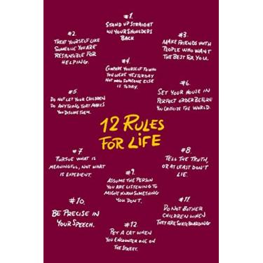 Imagem de 12 Rules of Life Blank College Rulled Notebook: ''Happy 10th Birthday'' Gift , Journal Gift, Appreciation Gift , Perfect Gift for 10 Year Old ... - Soft BurgundyCover - Matte Finish - Size 6
