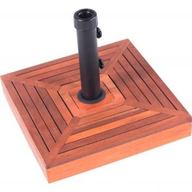Imagem de Base Para Ombrellone Revestida Em Madeira 25Kg Bel Lazer