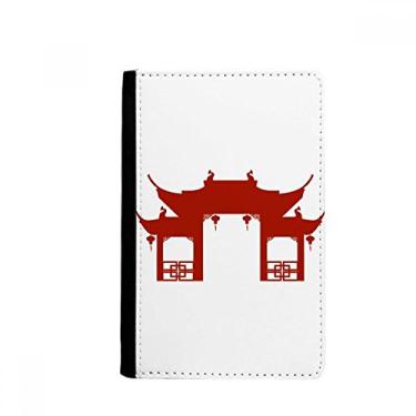 Imagem de Porta-passaporte padrão ilustração de contorno da cultura notecase burse capa carteira porta-cartão, Multicolor