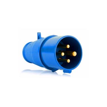 Imagem de Plugue Industrial Móvel 32A 3P+T 200/250V IP44 9H Azul N4279 – Steck