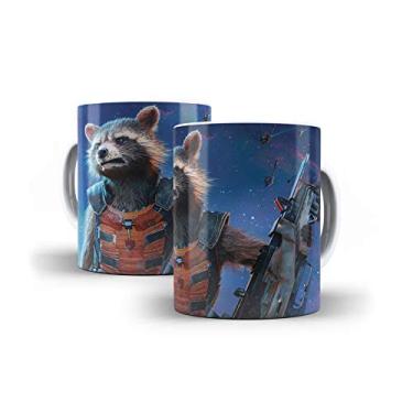 Imagem de Caneca Guardi?es da Gal?xia Rocket Mundo Geek 1