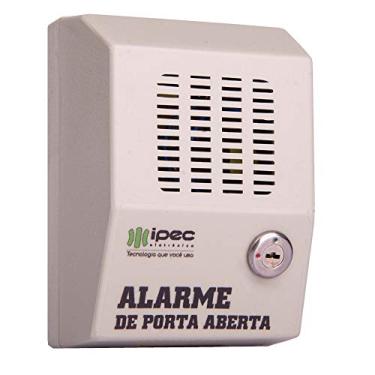 Imagem de Sinalizador E Anunciador Alarme De Porta Aberta Ipec Com Fio
