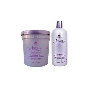 Imagem de Avlon Relaxamento Kit Sódio Normal Plus 1,8kg + Shampoo Normalizing 950ml - G
