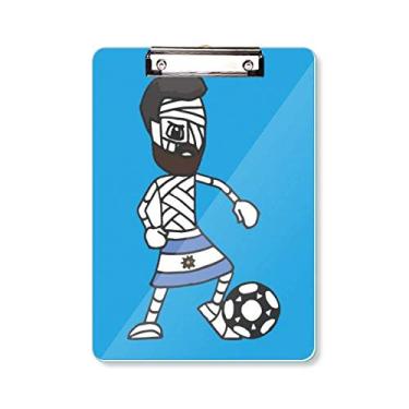 Imagem de Prancheta Argentina Mummy Football Sports Pasta, bloco de notas A4