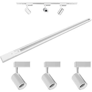 Imagem de Kit Trilho Eletrificado 1m + 3 Spots Led 7w Branco BF 6000K